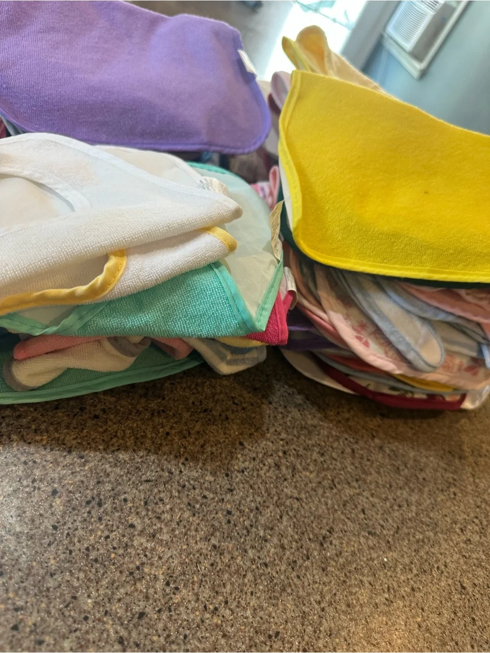 Assorted Baby Bibs Stack - Multi-Color Kids Accessories